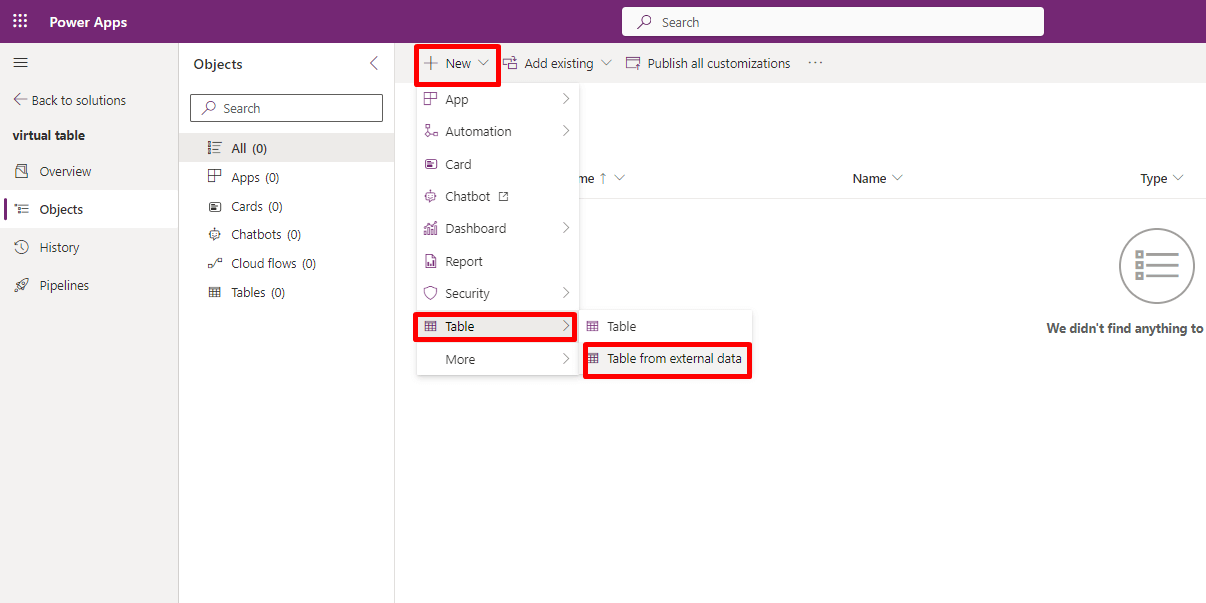 exploringvirtualtablesindataverse exploringvirtualtablesindataverse